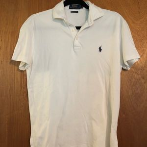 Ralph Lauren white polo